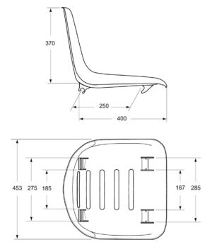 Coque pour Chaise – fixation à clips