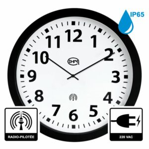 Horloge analogique Ø 60 cm – IP65 – visi : 40 m